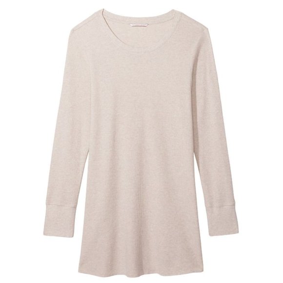 Victoria's Secret Thermal Sleepshirt Oatmeal- Small - NWT - Picture 1 of 5